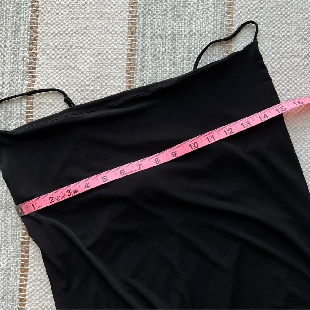 Zara Black Sleeveless Cinched Side Mini Dress Women’s Size Small - Picture 8 of 10